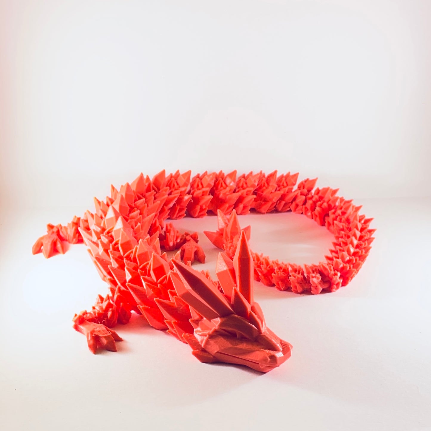 Articulated Crystal Dragon Flexible Toy