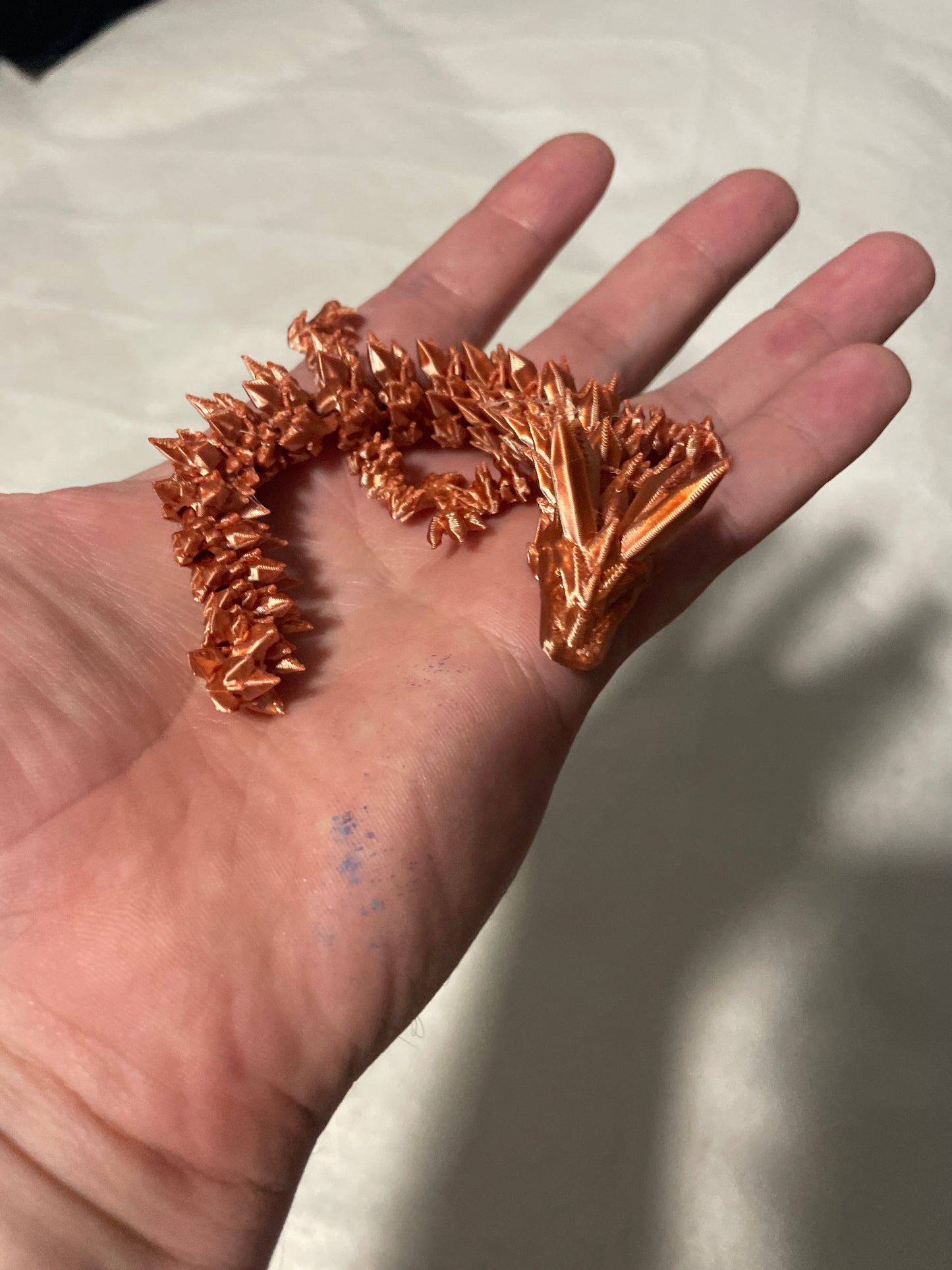 Articulated Crystal Dragon Flexible Toy