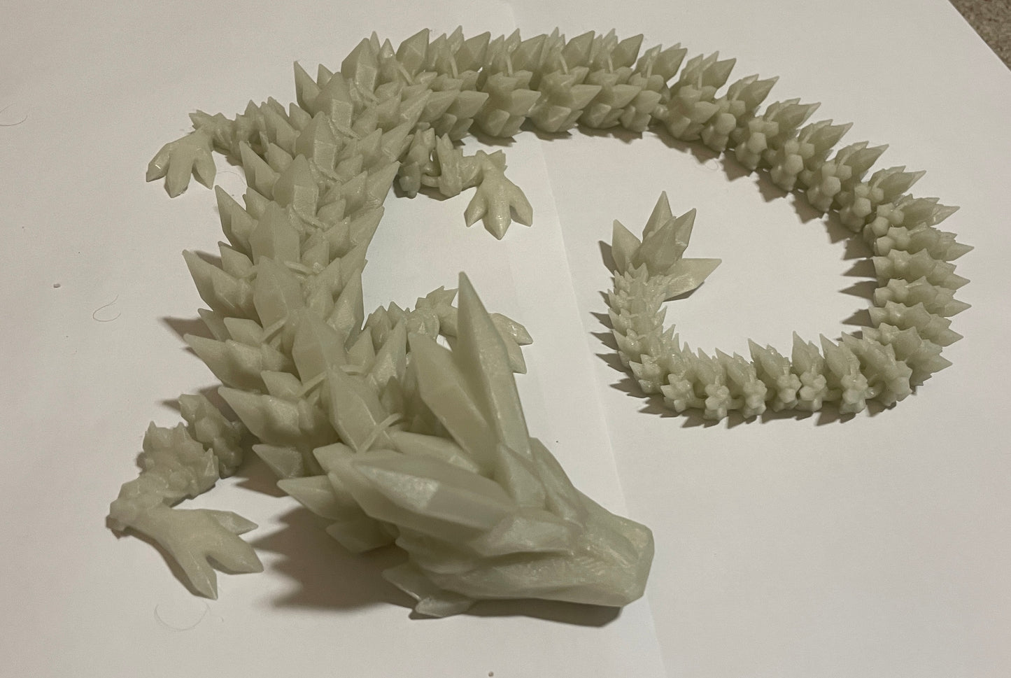 Articulated Crystal Dragon Flexible Toy